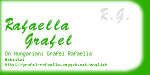 rafaella grafel business card